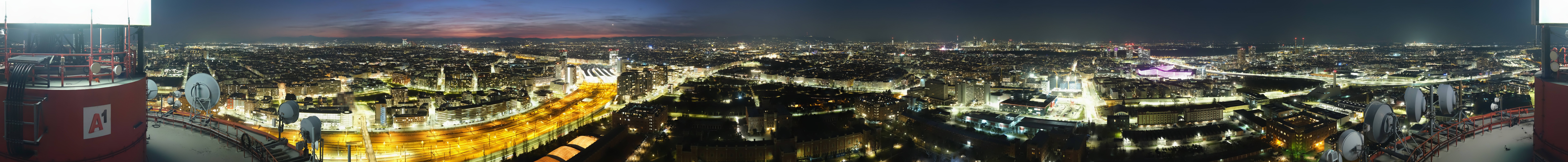 Archived image Webcam Vienna - View of the city