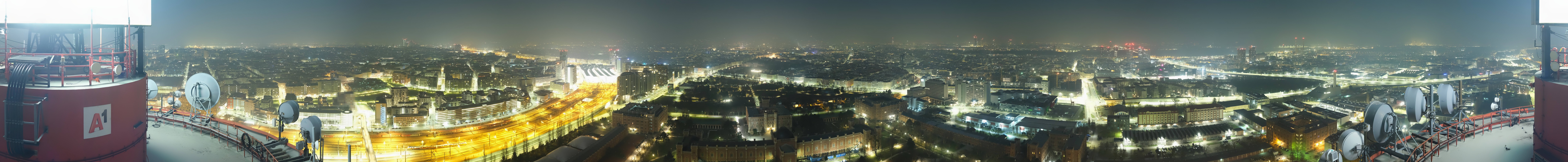 Archiv Foto Webcam Wien - Stadtpanorama