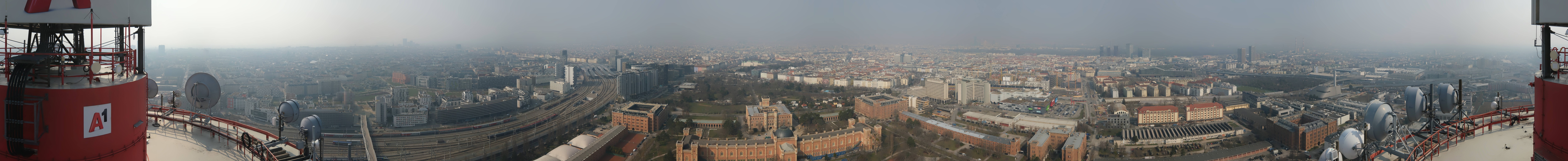 Archiv Foto Webcam Wien - Stadtpanorama
