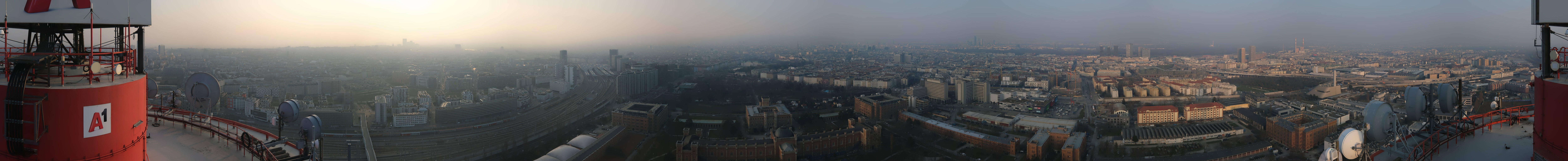 Archiv Foto Webcam Wien - Stadtpanorama