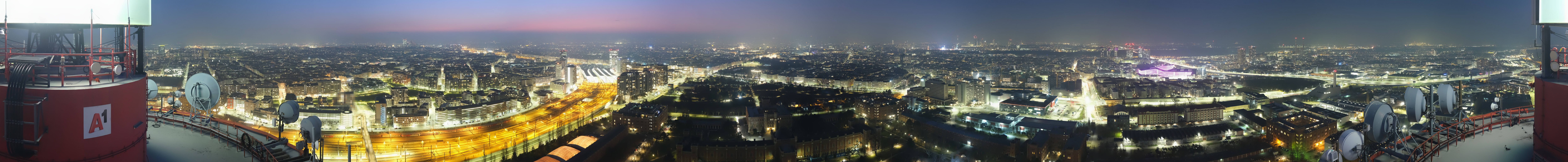 Archiv Foto Webcam Wien - Stadtpanorama