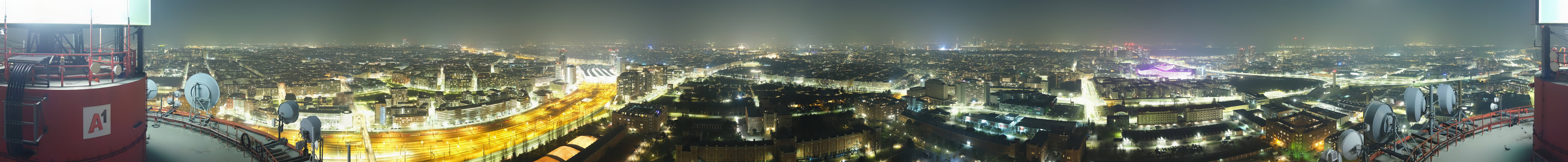 Archiv Foto Webcam Wien - Stadtpanorama
