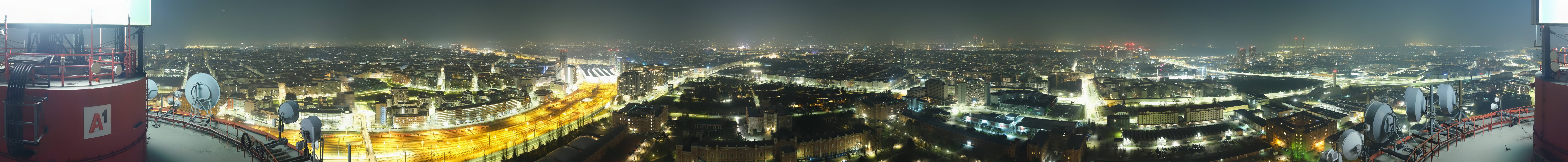 Archiv Foto Webcam Wien - Stadtpanorama