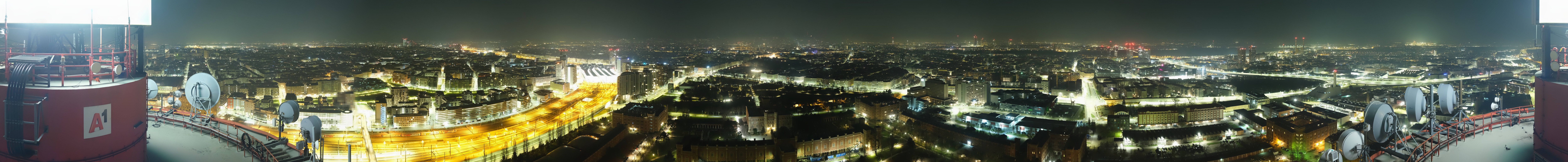 Archiv Foto Webcam Wien - Stadtpanorama