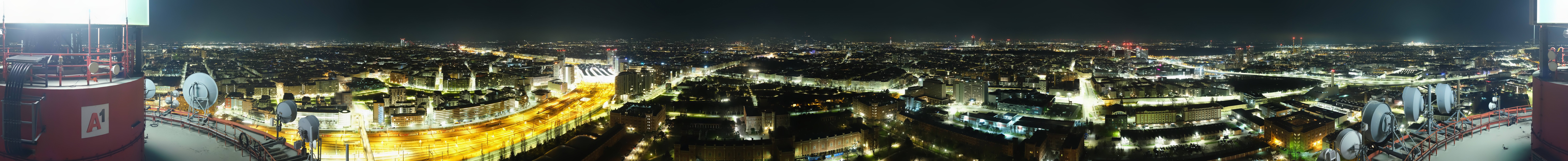 Archiv Foto Webcam Wien - Stadtpanorama