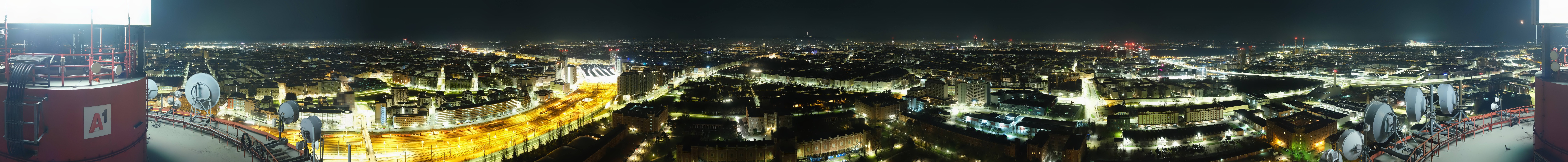 Archiv Foto Webcam Wien - Stadtpanorama