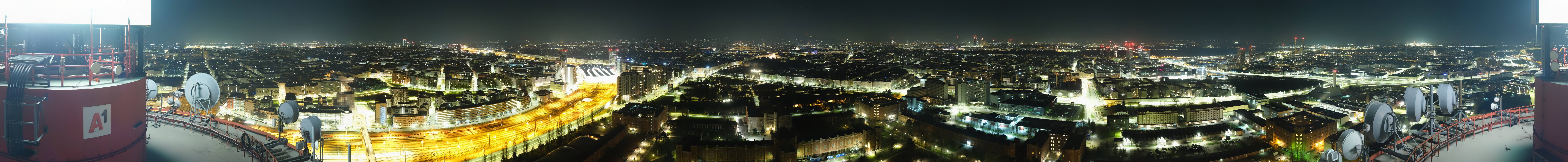 Archiv Foto Webcam Wien - Stadtpanorama