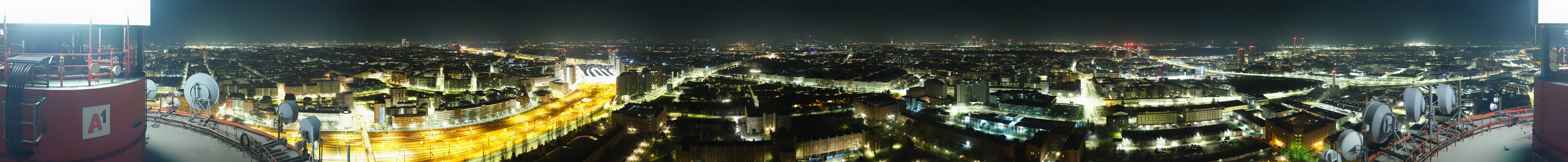 Archiv Foto Webcam Wien - Stadtpanorama