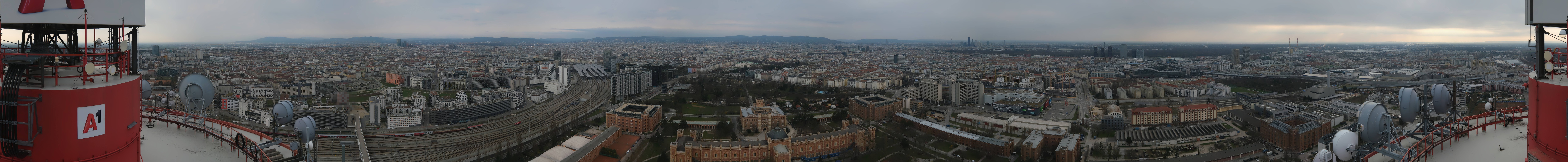 Archived image Webcam Vienna - View of the city