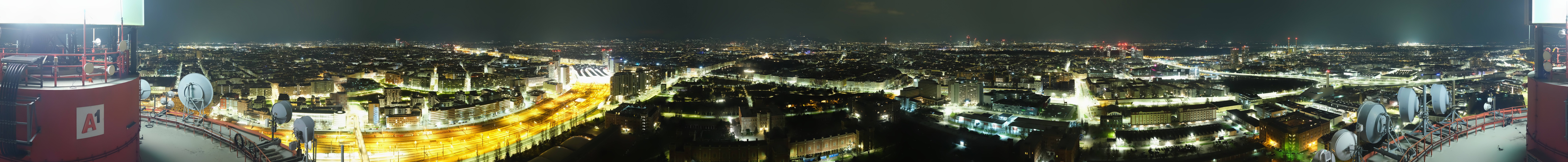 Archiv Foto Webcam Wien - Stadtpanorama