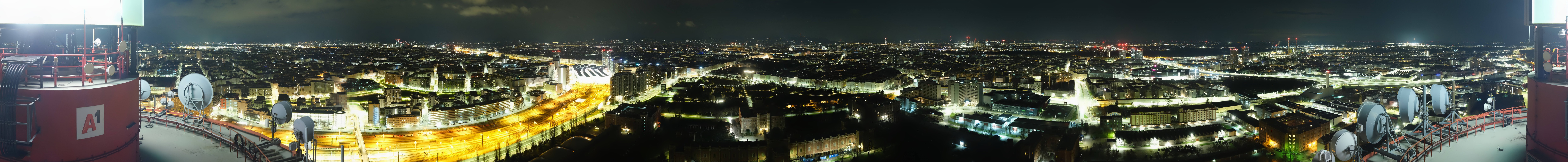 Archiv Foto Webcam Wien - Stadtpanorama