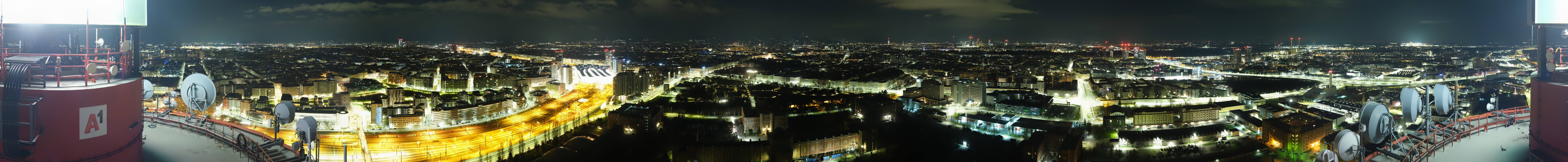 Archiv Foto Webcam Wien - Stadtpanorama