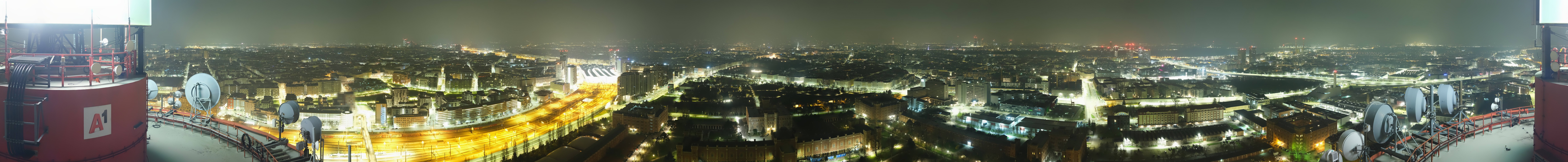 Archiv Foto Webcam Wien - Stadtpanorama