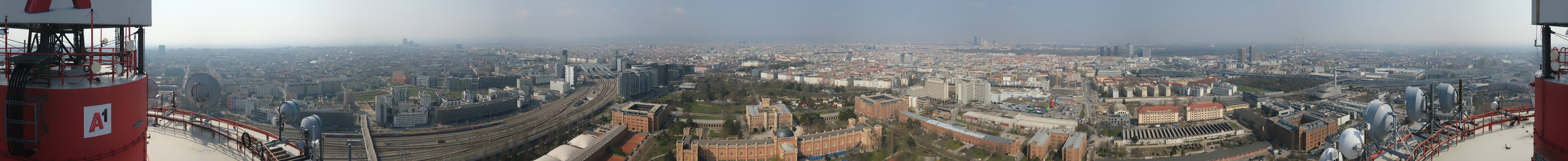 Archived image Webcam Vienna - View of the city