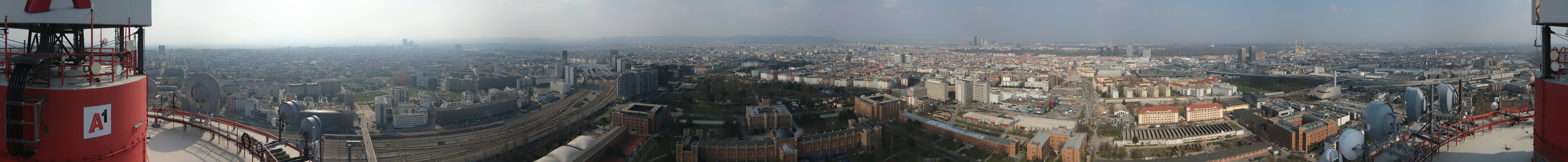 Archived image Webcam Vienna - View of the city