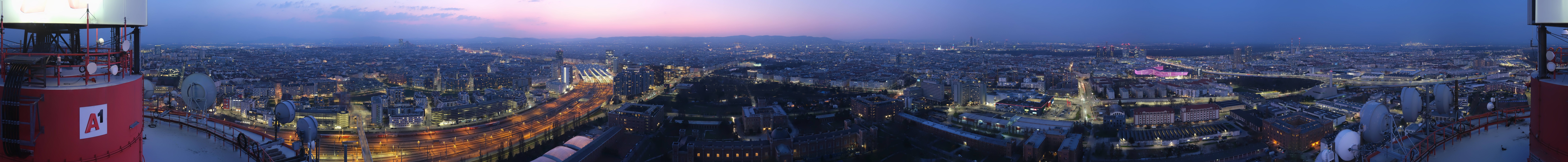 Archived image Webcam Vienna - View of the city