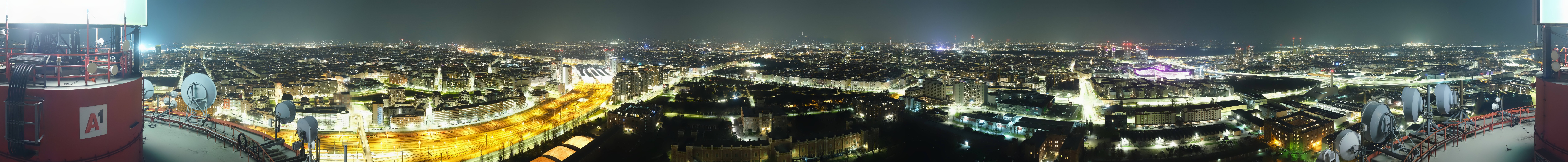 Archiv Foto Webcam Wien - Stadtpanorama
