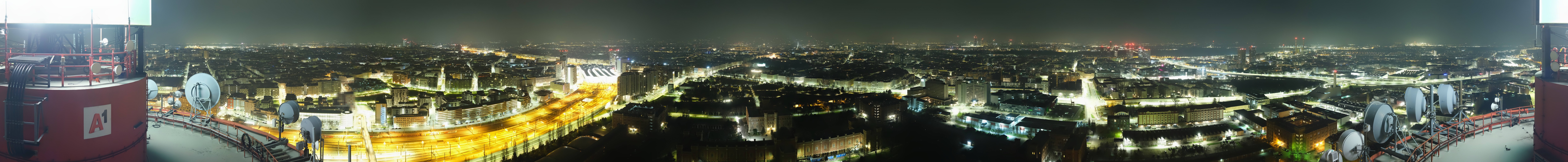 Archiv Foto Webcam Wien - Stadtpanorama