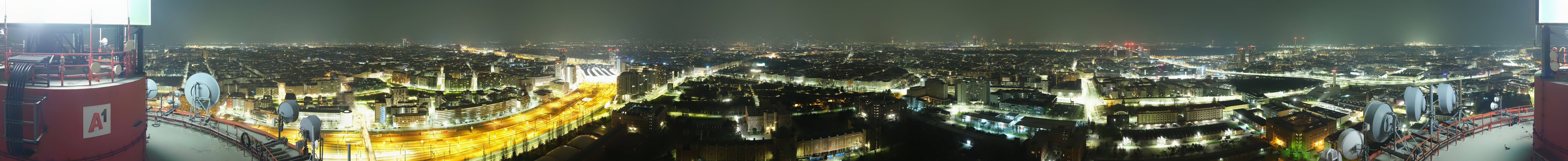 Archiv Foto Webcam Wien - Stadtpanorama