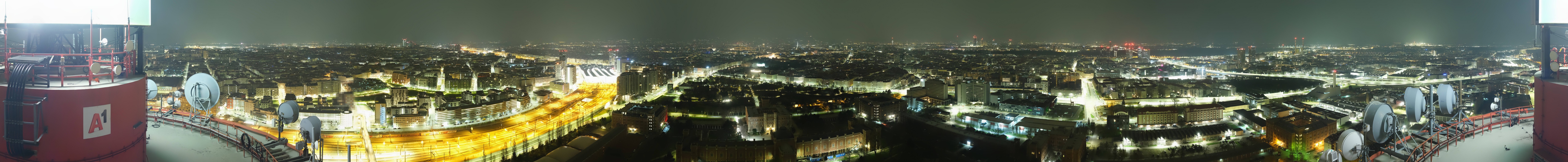 Archiv Foto Webcam Wien - Stadtpanorama