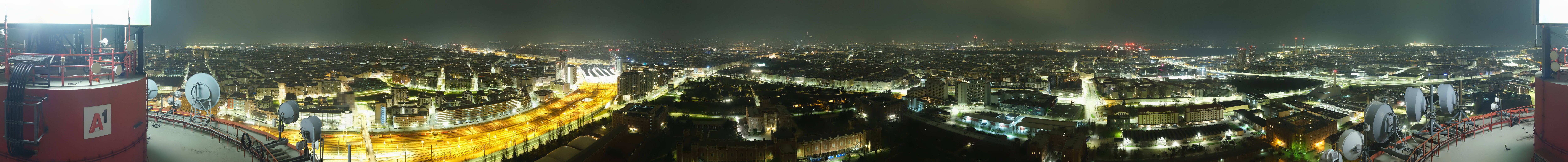 Archived image Webcam Vienna - View of the city