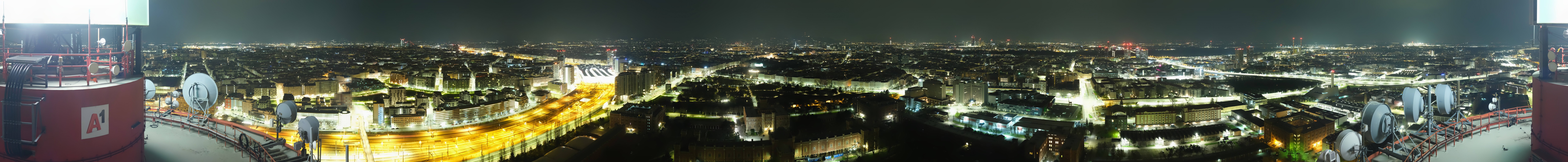 Archiv Foto Webcam Wien - Stadtpanorama