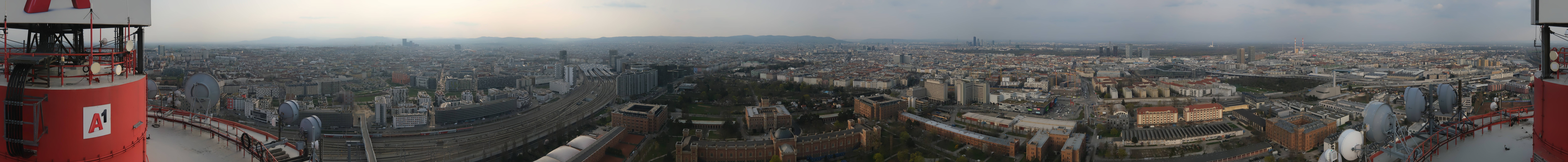 Archived image Webcam Vienna - View of the city