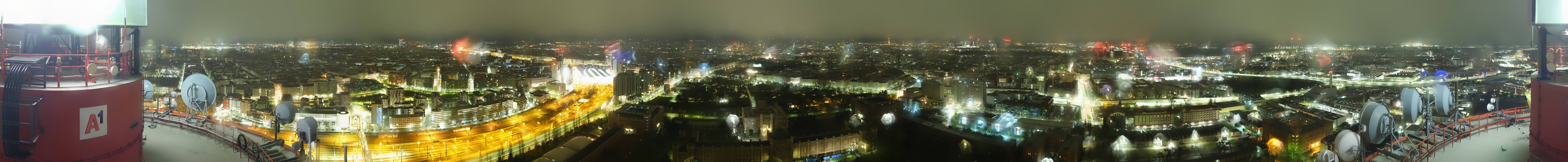 Archiv Foto Webcam Wien - Stadtpanorama