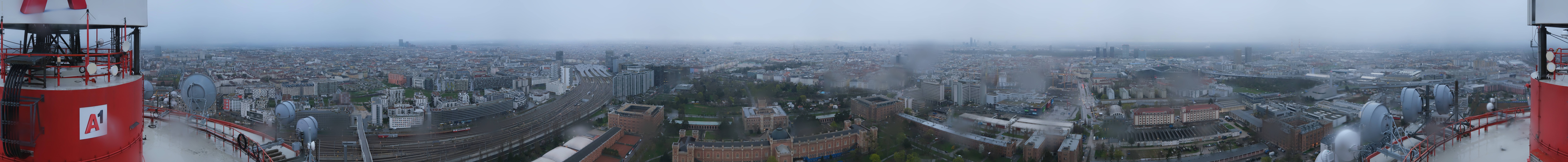 Archiv Foto Webcam Wien - Stadtpanorama