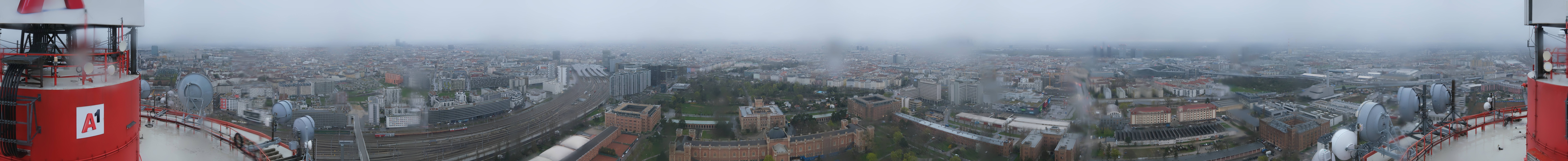 Archiv Foto Webcam Wien - Stadtpanorama