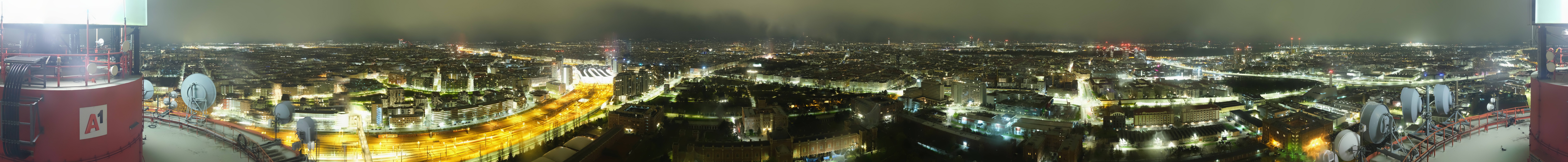 Archived image Webcam Vienna - View of the city