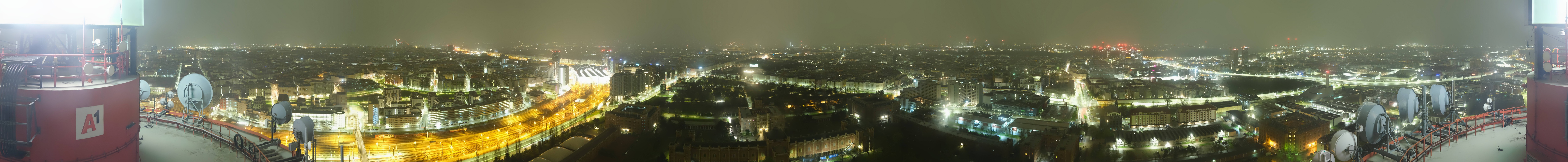 Archived image Webcam Vienna - View of the city