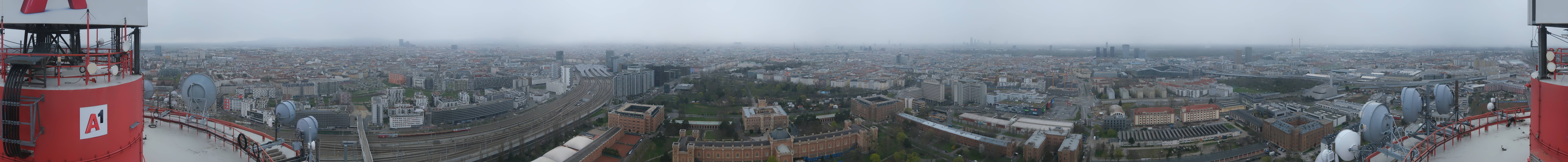 Archived image Webcam Vienna - View of the city