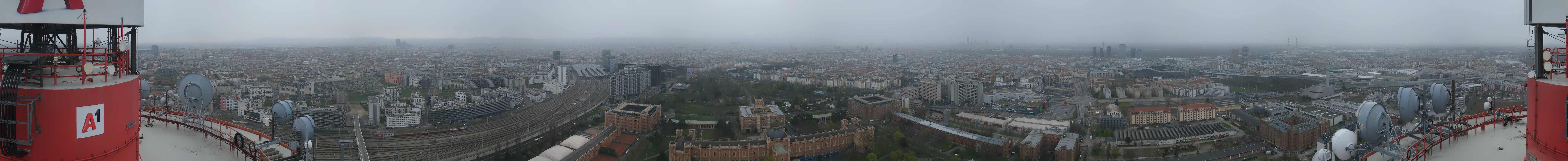 Archived image Webcam Vienna - View of the city