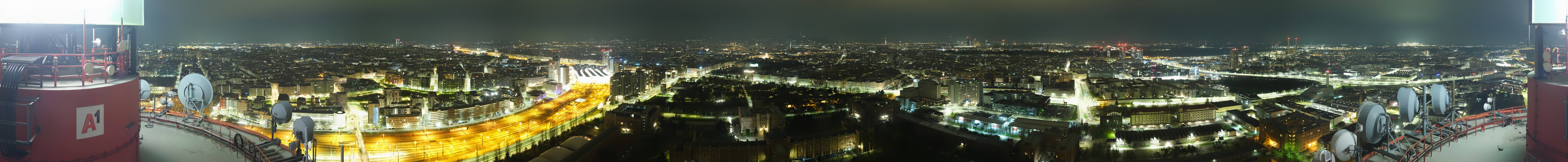 Archived image Webcam Vienna - View of the city