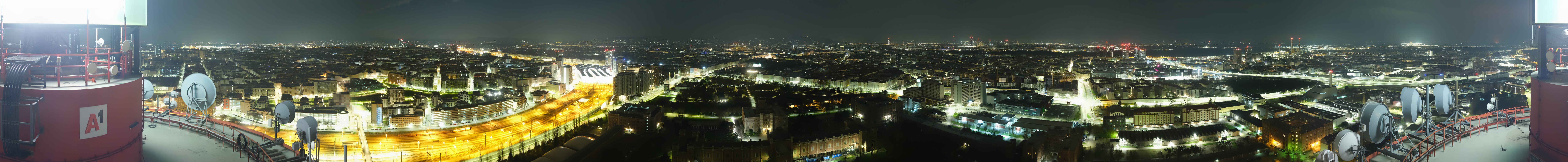 Archived image Webcam Vienna - View of the city