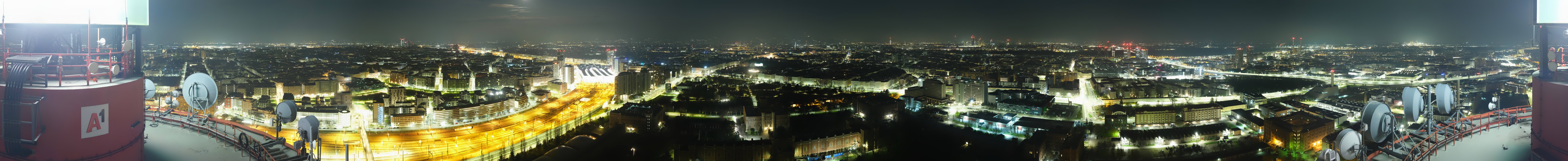 Archived image Webcam Vienna - View of the city