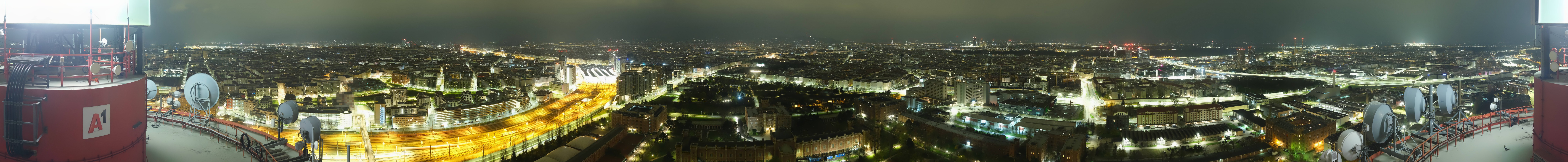 Archiv Foto Webcam Wien - Stadtpanorama