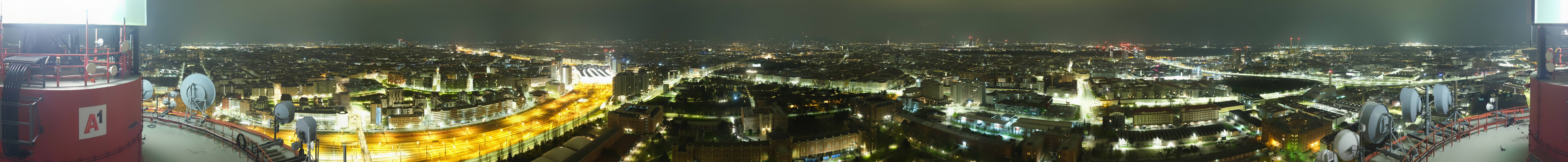 Archiv Foto Webcam Wien - Stadtpanorama