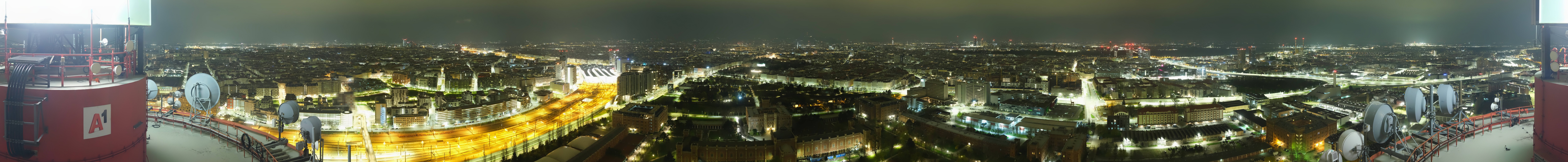 Archiv Foto Webcam Wien - Stadtpanorama
