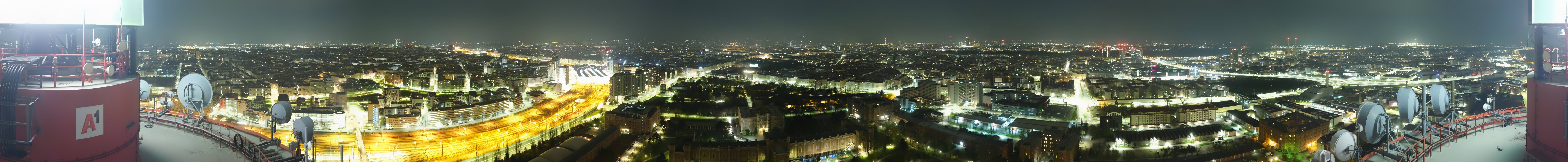 Archiv Foto Webcam Wien - Stadtpanorama