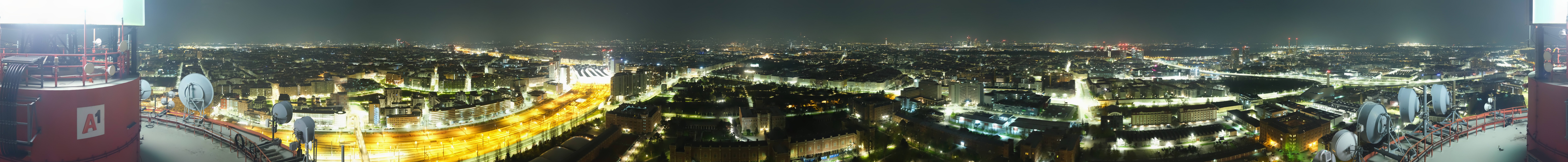 Archiv Foto Webcam Wien - Stadtpanorama