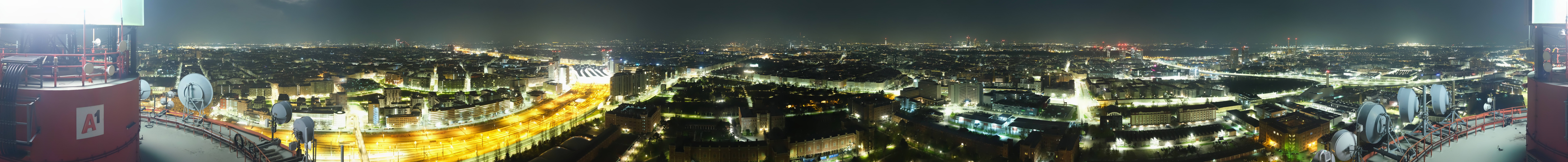 Archiv Foto Webcam Wien - Stadtpanorama