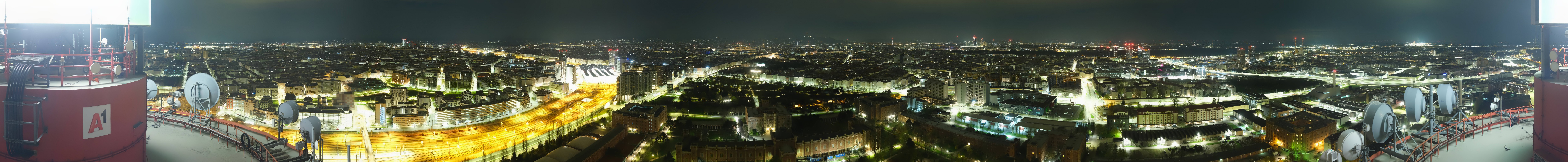 Archived image Webcam Vienna - View of the city