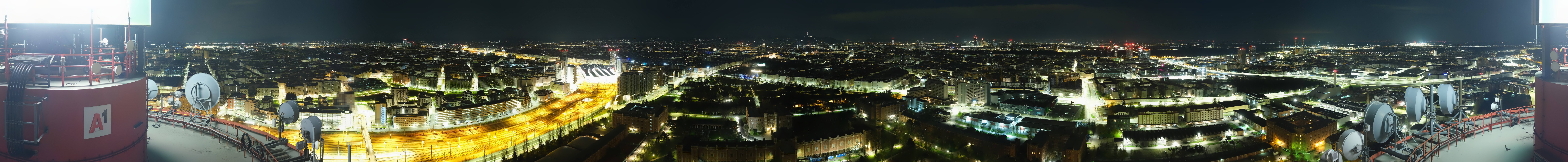 Archived image Webcam Vienna - View of the city