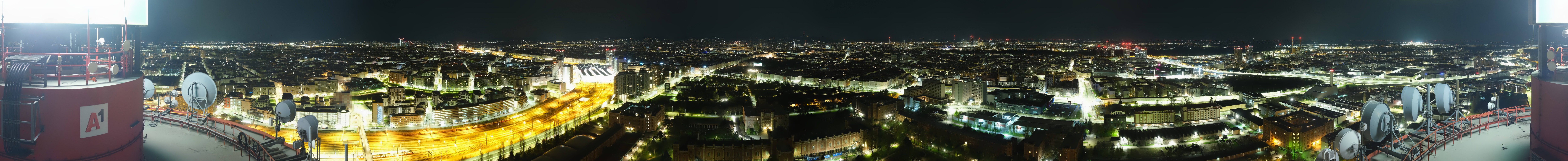 Archiv Foto Webcam Wien - Stadtpanorama