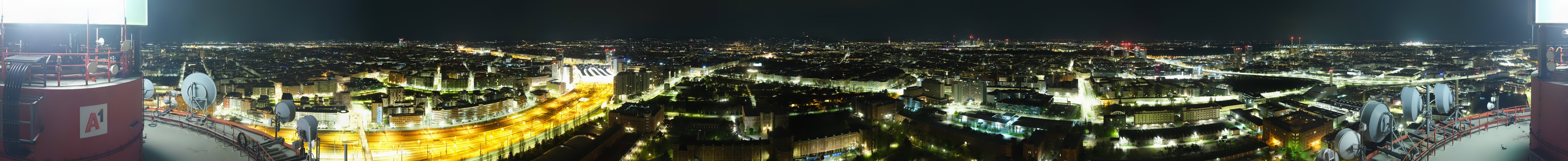 Archiv Foto Webcam Wien - Stadtpanorama