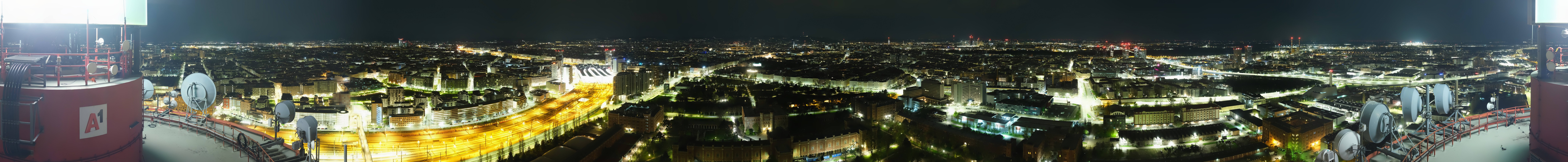 Archiv Foto Webcam Wien - Stadtpanorama