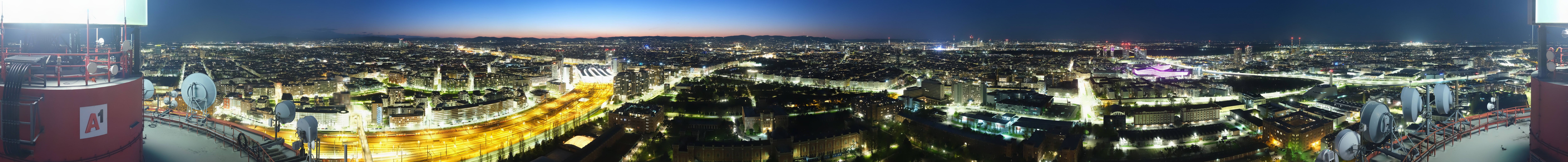 Archived image Webcam Vienna - View of the city