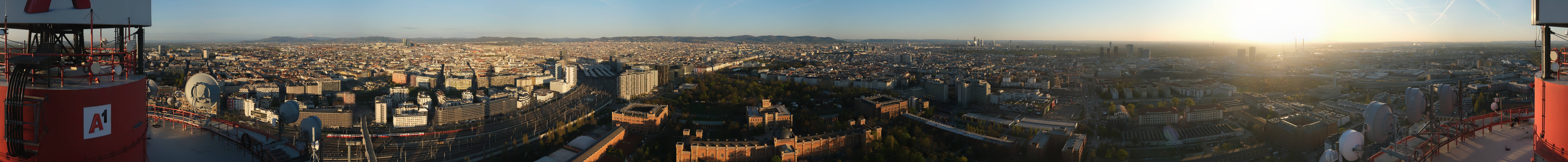 Archived image Webcam Vienna - View of the city